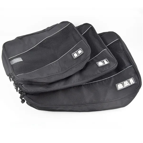 3 Pieces Travel Luggage Storage Bag Set