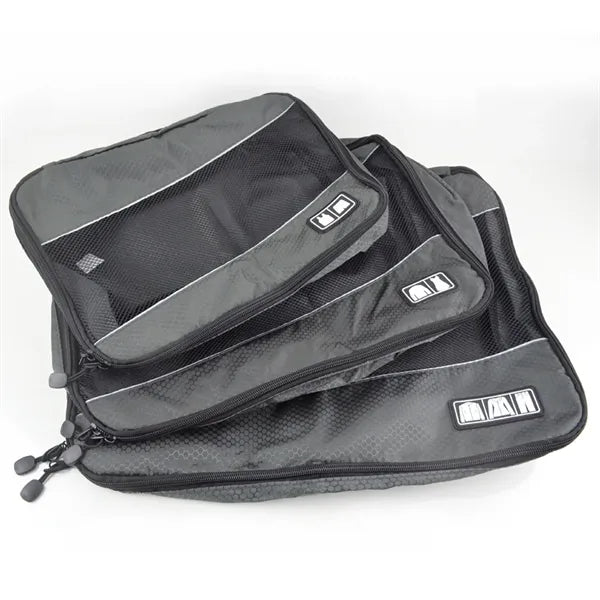 3 Pieces Travel Luggage Storage Bag Set