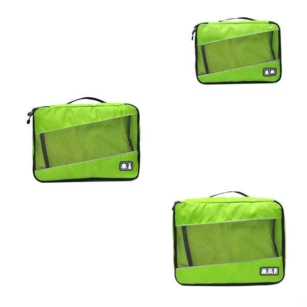 3 Pieces Travel Luggage Storage Bag Set