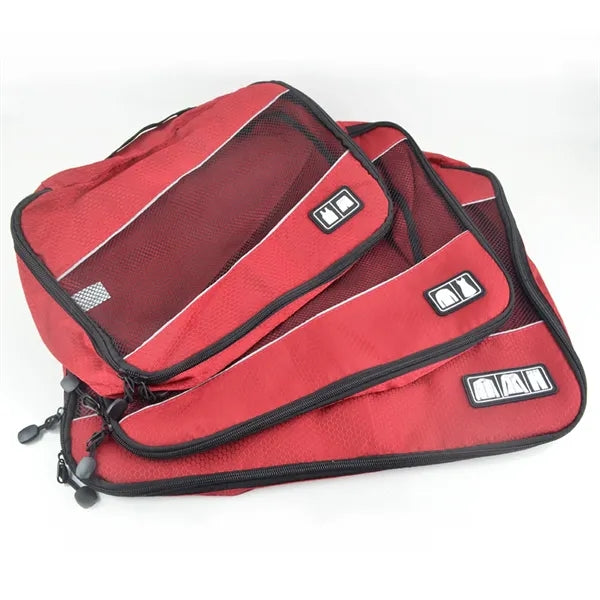 3 Pieces Travel Luggage Storage Bag Set