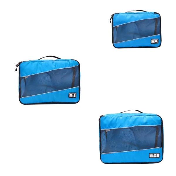 3 Pieces Travel Luggage Storage Bag Set