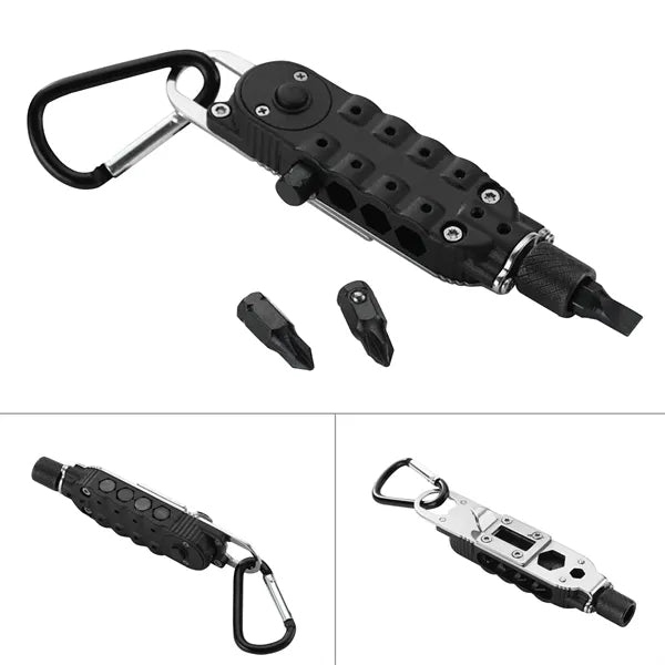 Flashlight Screwdriver Hex Wrench w/Key Chain
