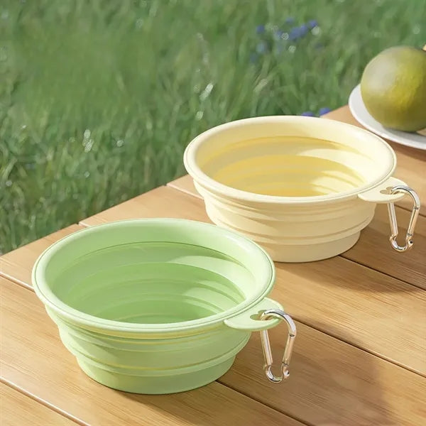 Collapsible Foldable Travel Dog Bowls Portable