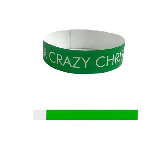 Event Wristbands - Full Color Printed Paper Bands