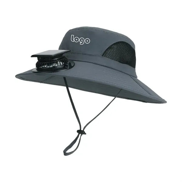 Solar Powered Fan Outdoor Hat