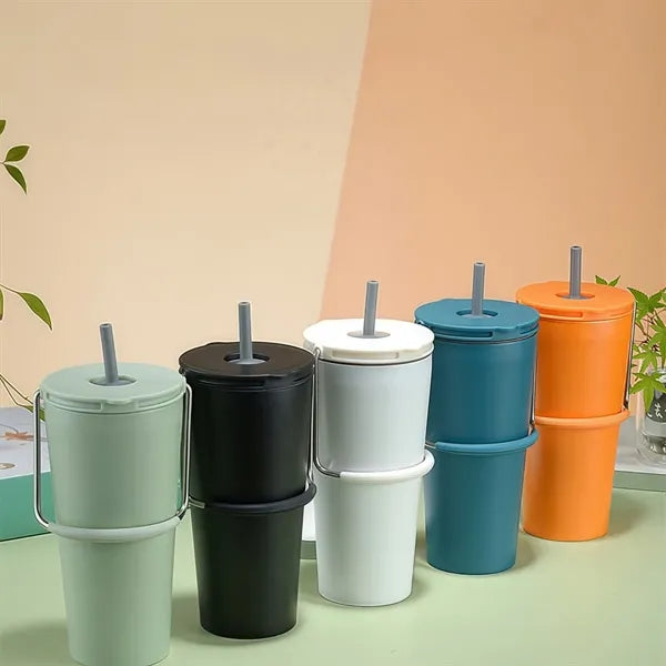 20oz Simple Modern Insulated Tumbler with Lid and Straw Iced