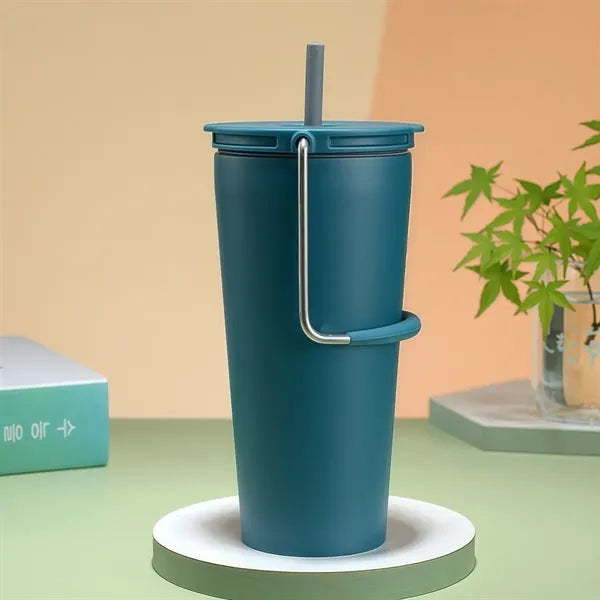 20oz Simple Modern Insulated Tumbler with Lid and Straw Iced