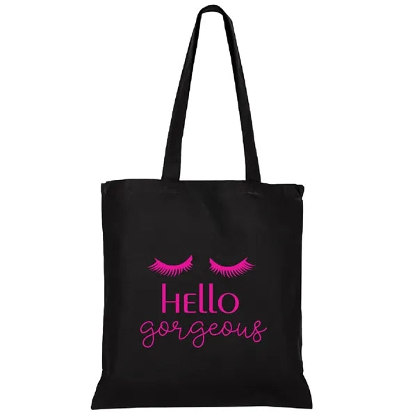 Colored Cotton Canvas Tote Bag