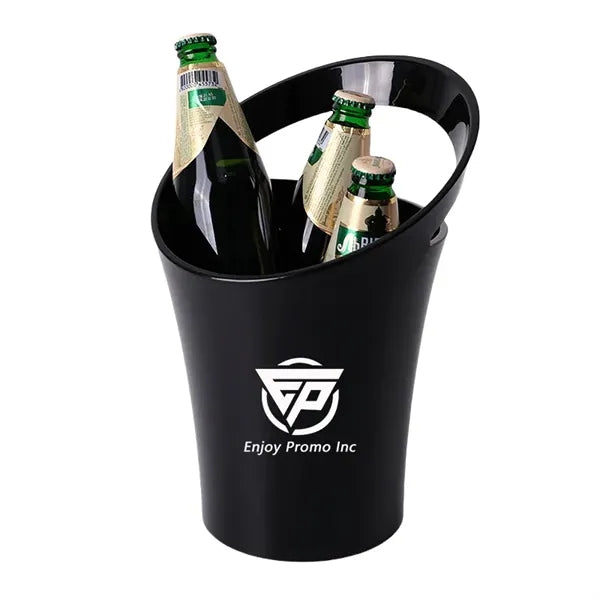 3.2L Slant-Top Champagne Bucket - Single Handle Beer Chiller