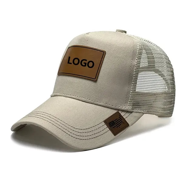 112FP Five Panel Trucker Hat with Patch