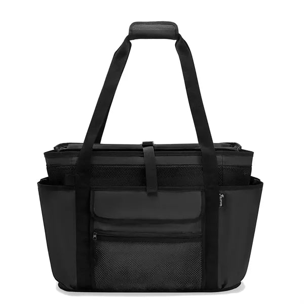Beach Tote Bag with Cooler Compartment
