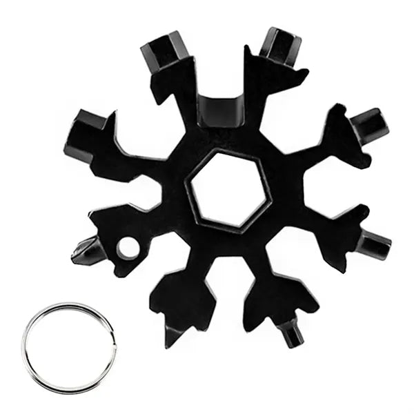 18-In-1 Snowflake Stainless Steel Multi Tool