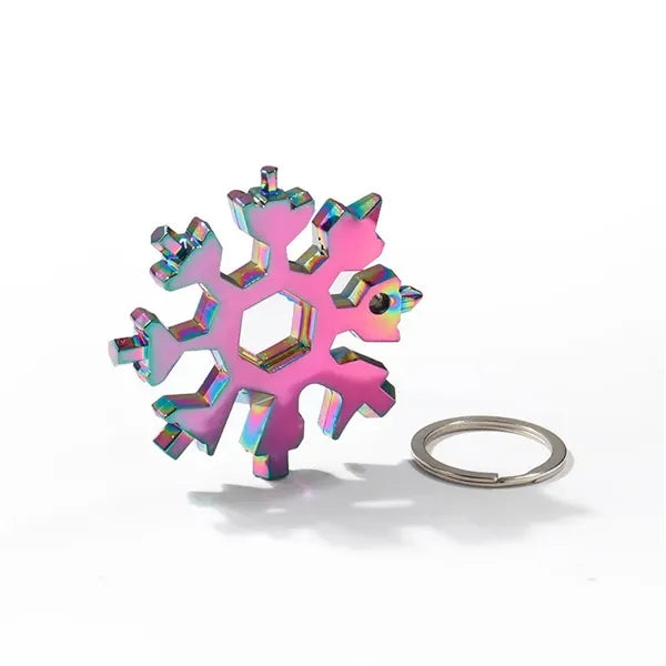 18-In-1 Snowflake Stainless Steel Multi Tool