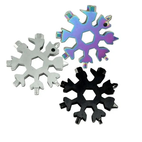 18-In-1 Snowflake Stainless Steel Multi Tool