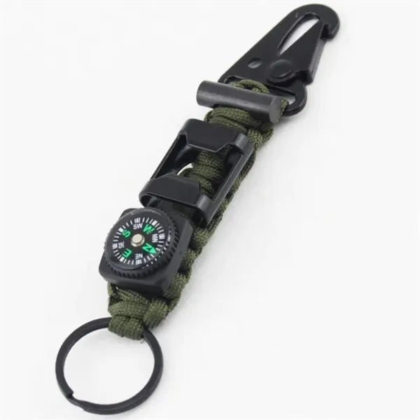 Outdoor Multi Functional Rope Keychain