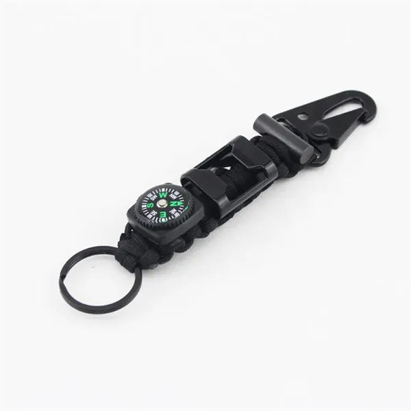 Outdoor Multi Functional Rope Keychain