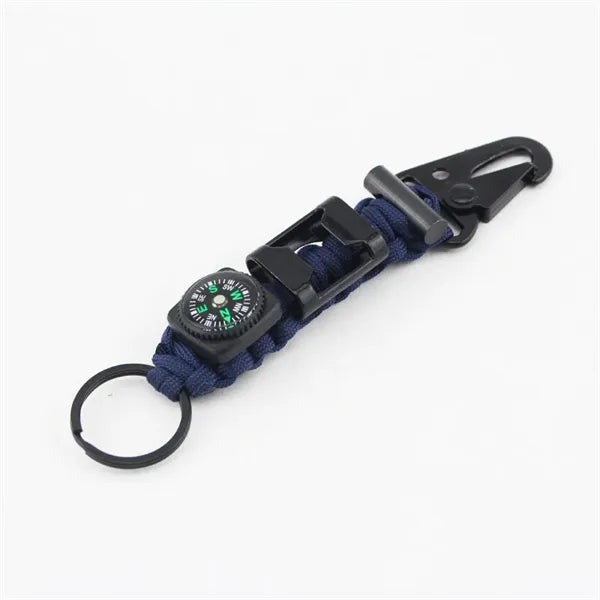 Outdoor Multi Functional Rope Keychain