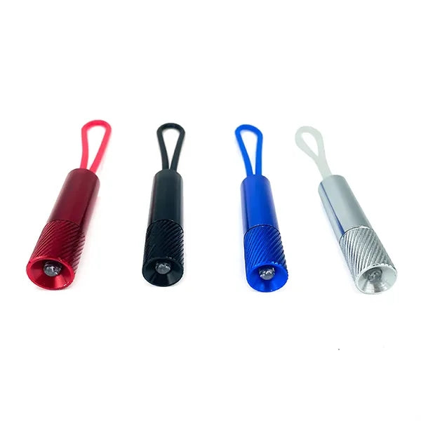 Aluminum Alloy Mini Flashlights with Button Batteries