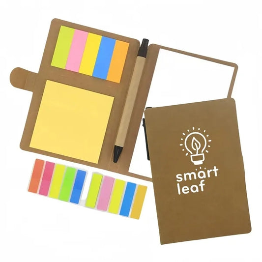 Kraft Paper Notebook Set with Pen