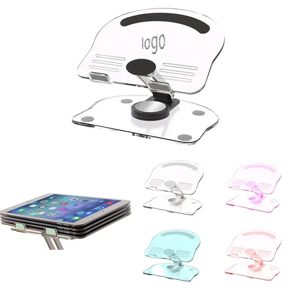 Acrylic Phablet Phone Rotatable Stand Scale