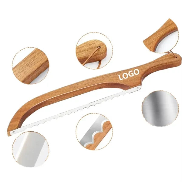 Wood Bread Slicer Cutter