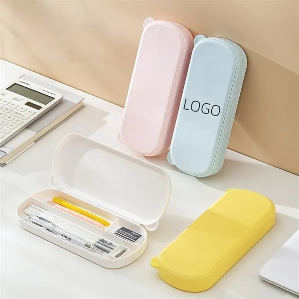 Waterproof Macaron Color Bear Pencil Box
