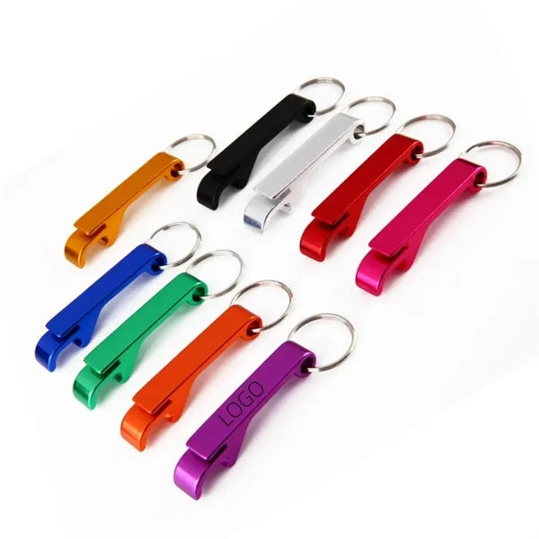 Aluminum Can Bottle Opener Keychain Thicker