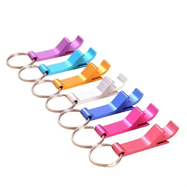 Aluminum Can Bottle Opener Keychain Thicker