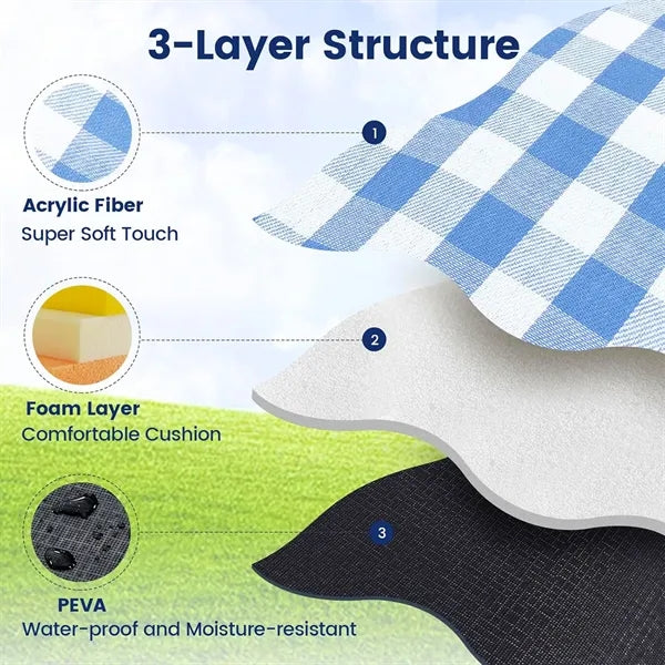 Waterproof and Foldable Picnic Blanket