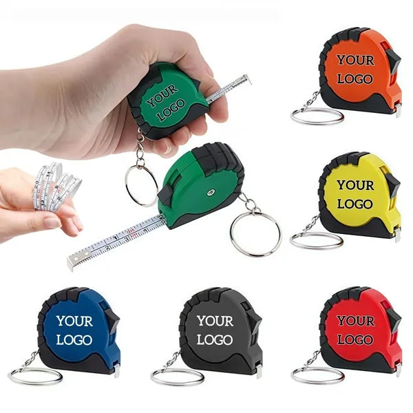 Small Tape Measure Keychain Set