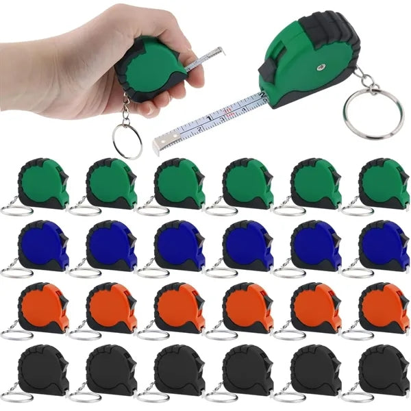 Small Tape Measure Keychain Set