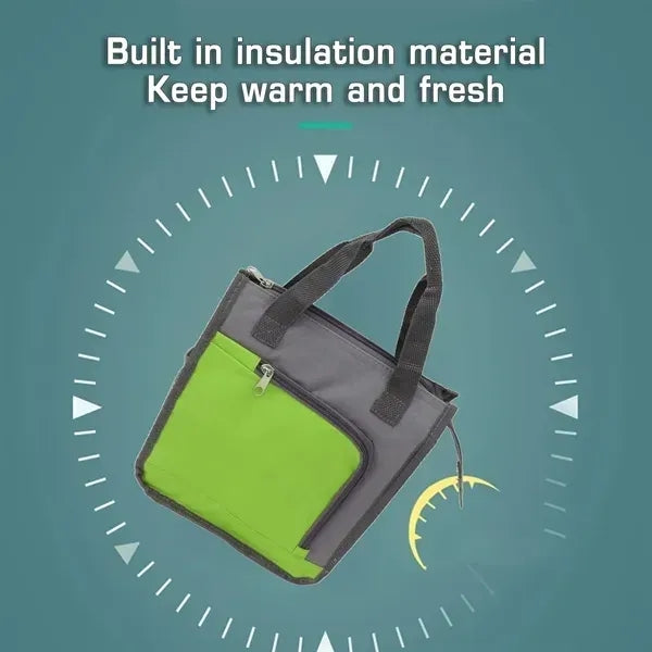 Oxford Fabric Precision Portable Insulated Leak Proof Lunch