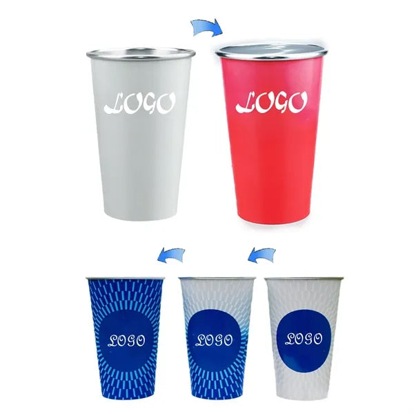 15Oz Color-Changing Aluminum Cup