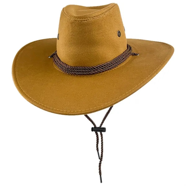 Suede Western Cowboy Hat