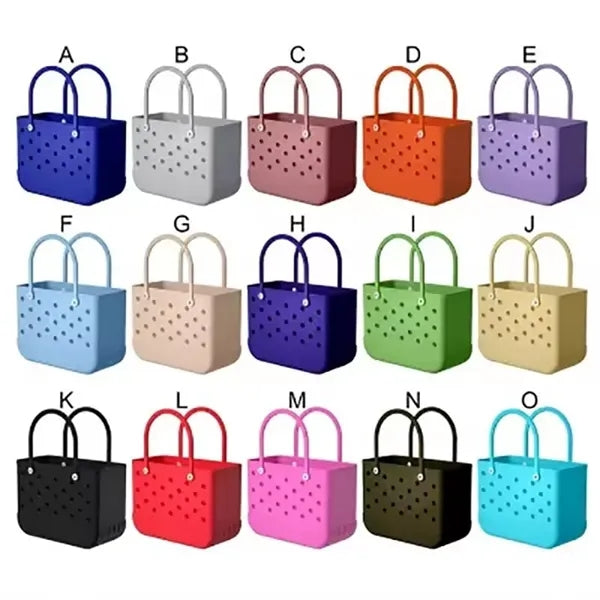EVA Beach Tote Bag with Hole