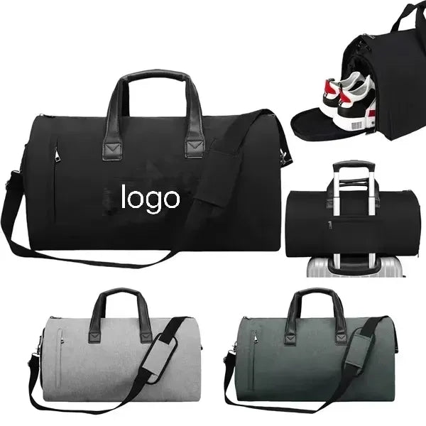 Garment Bag Travel Shoulder Strap Business Shoe Compartment