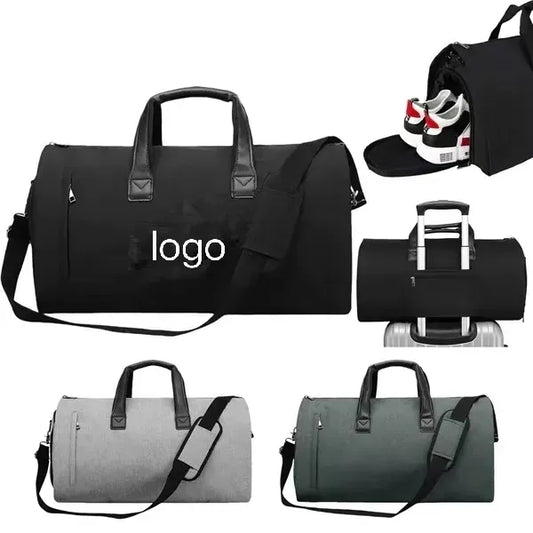 Garment Bag Travel Shoulder Strap Business Shoe Compartment