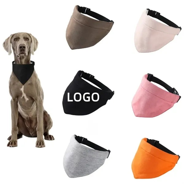 Adjustable Pet Triangle Bibs Bandannas Dogs Scarf