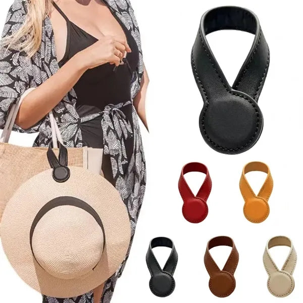 Magnetic Hat Clip for Travel on Bag
