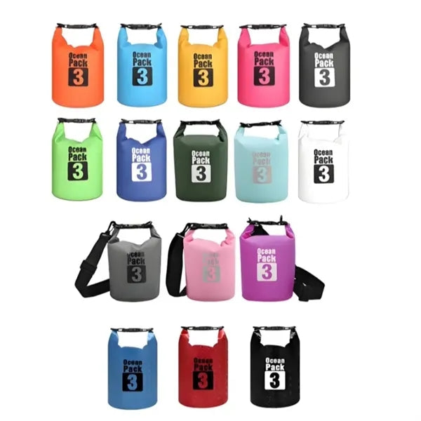 Extra Large Waterproof Dry Bag 30L w/Double Shoulder Strap