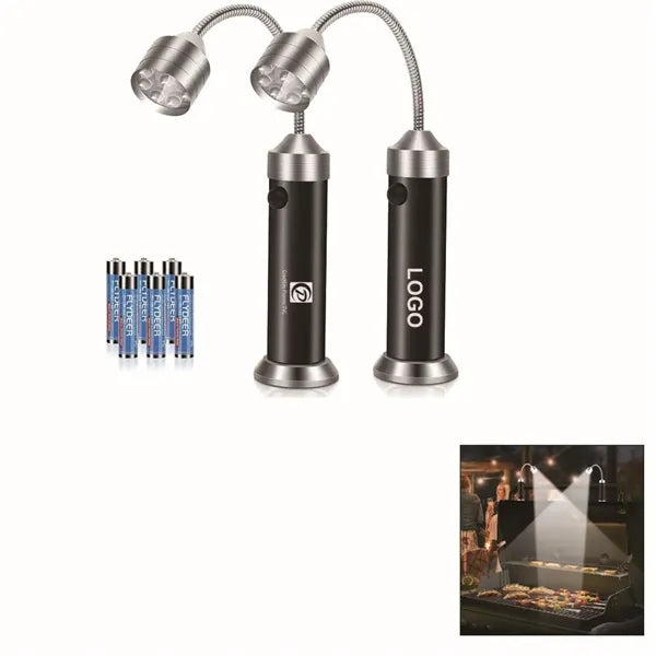 Barbecue Grill Light Wth Magnetic Base & Flexible Goose