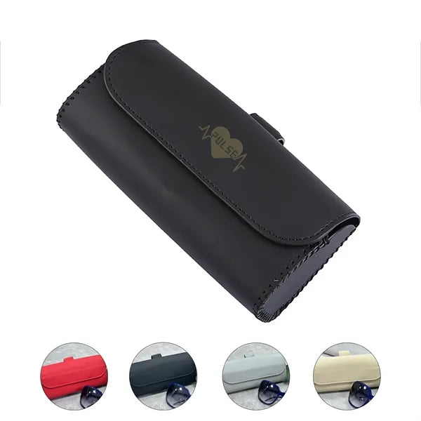Sunglasses Storage Case Holder For Car Sun Visor