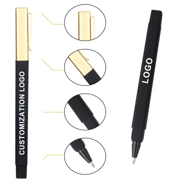 Square Plastic Ballpoint Pen
