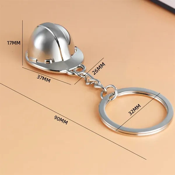 Safety Helmet Keychain