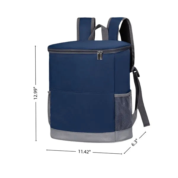 Insulated lunch cooling backpack