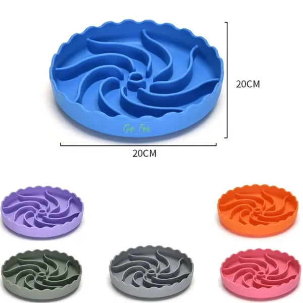 Silicone Slow Feeder Dog Bowls