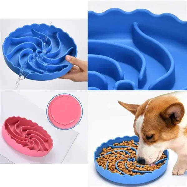 Silicone Slow Feeder Dog Bowls