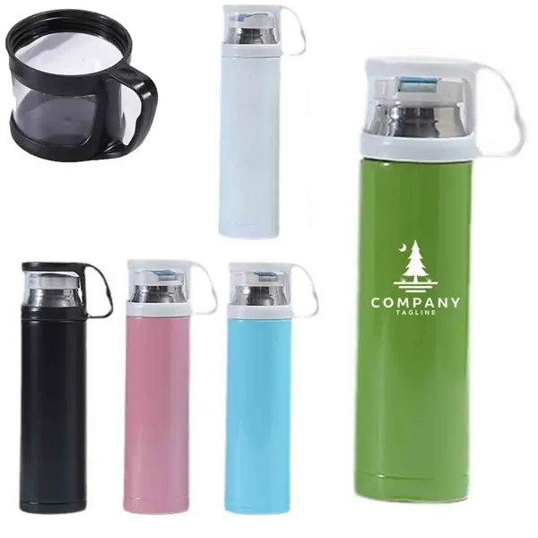 17OZ Stainless Steel Vacuum Flask With Cup17OZ Stainless Ste