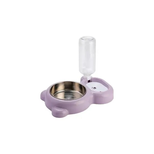 Dog Bowls, Cat Food and Water Bowl Set