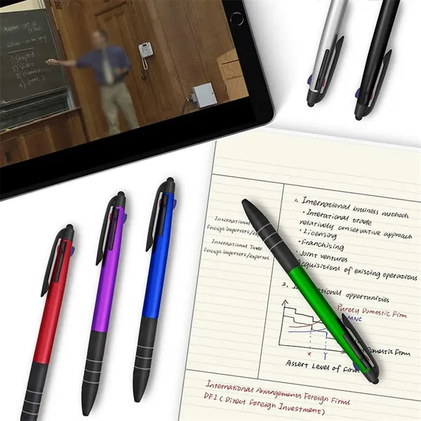 Multicolor Retractable Ballpoint Pen Set